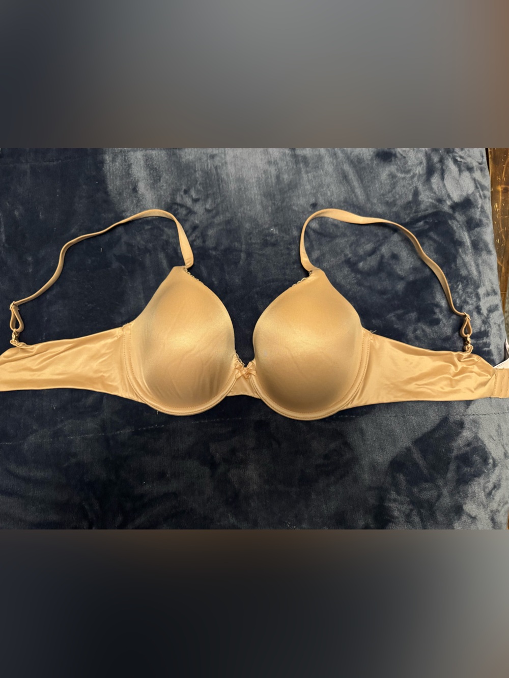 Victoria's Secret Lined Demi Bra-Nude